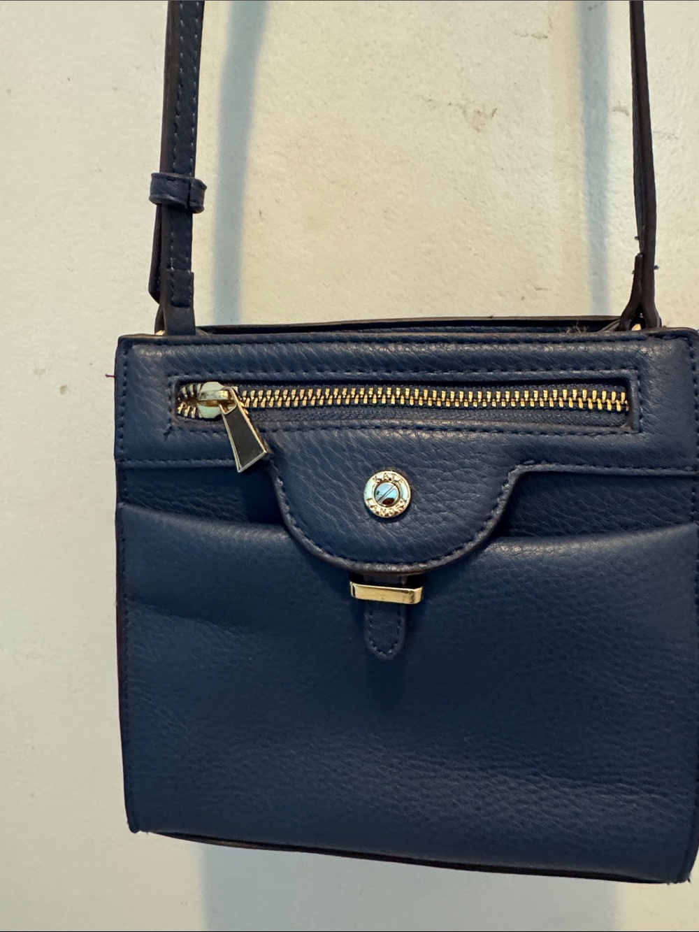 Kate Landry Navy Blue Crossbody